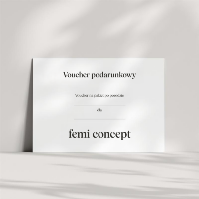 Voucher na pakiet usług "Po porodzie"