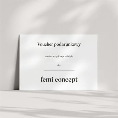 Voucher na pakiet usług "Przygotuj się do ciąży"