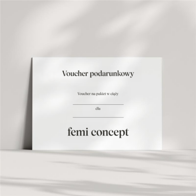 Voucher na pakiet usług "W trakcie ciąży"